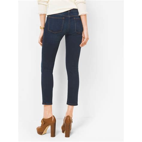 michael kors izzy cropped skinny jeans|Michael Kors women's skinny jeans.